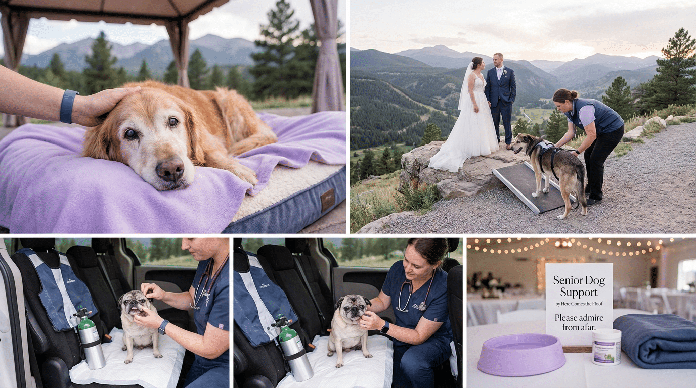 The Ultimate Guide to Senior Dog Wedding Support in Northern Colorado’s High Country
