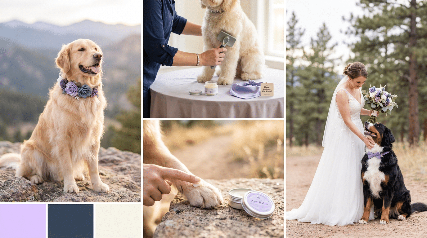 The Ultimate Guide to Wedding Dog Styling in Northern Colorado